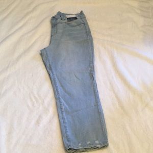 Cropped denim